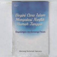 Image of Begini Cara Islam Mengatasi Konflik Rumah Tangga