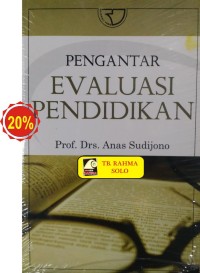 Image of Pengantar Evaluasi Pendidikan